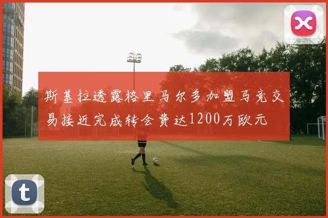 斯基拉透露格里马尔多加盟马竞交易接近完成转会费达1200万欧元